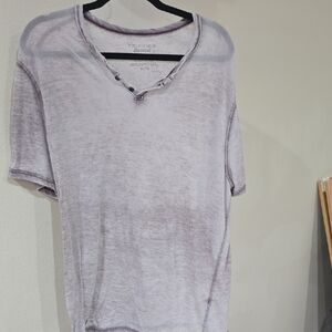 Lucky Brand Light Purple Short Sleeve Tee